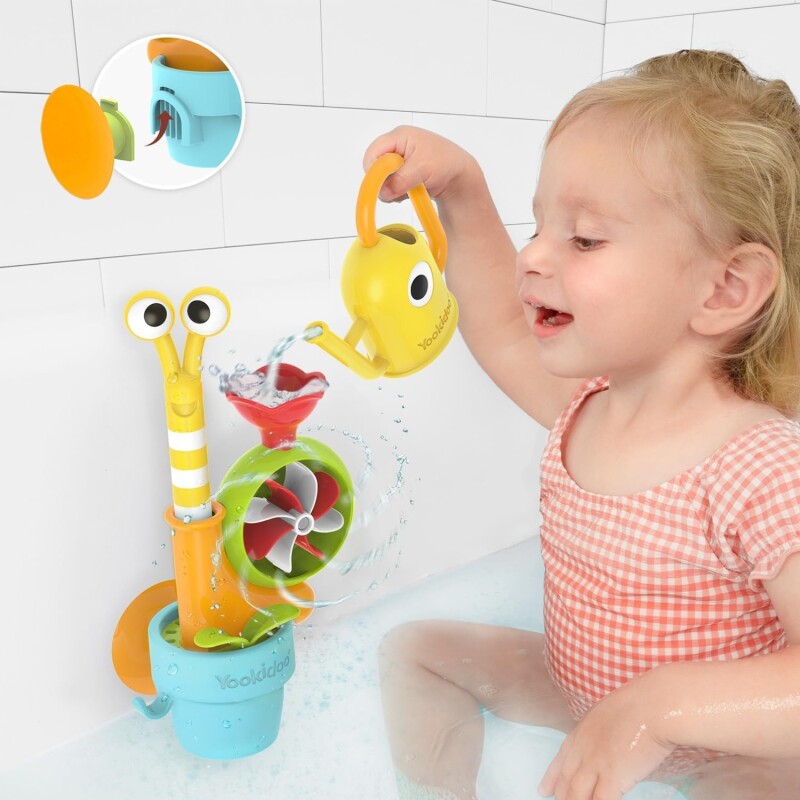 Pop Up Water Snail Juego de Baño Yookidoo Pop Up Water Snail Juego de Baño Yookidoo