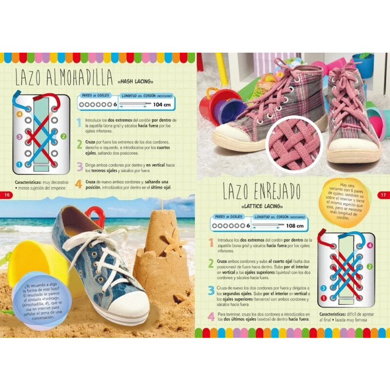 Diseños Con Lazos De Zapatos, De Lucía Sanz. Diseños Con Lazos De Zapatos, De Lucía Sanz.