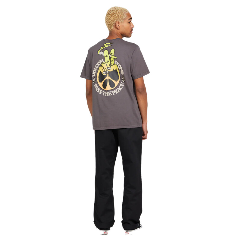 Remera Volcom ABG PARTAKERZ SST - Gris Remera Volcom ABG PARTAKERZ SST - Gris