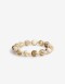 Pulseras Elásticas Resina Pulsera Elástica Resina - Dorado