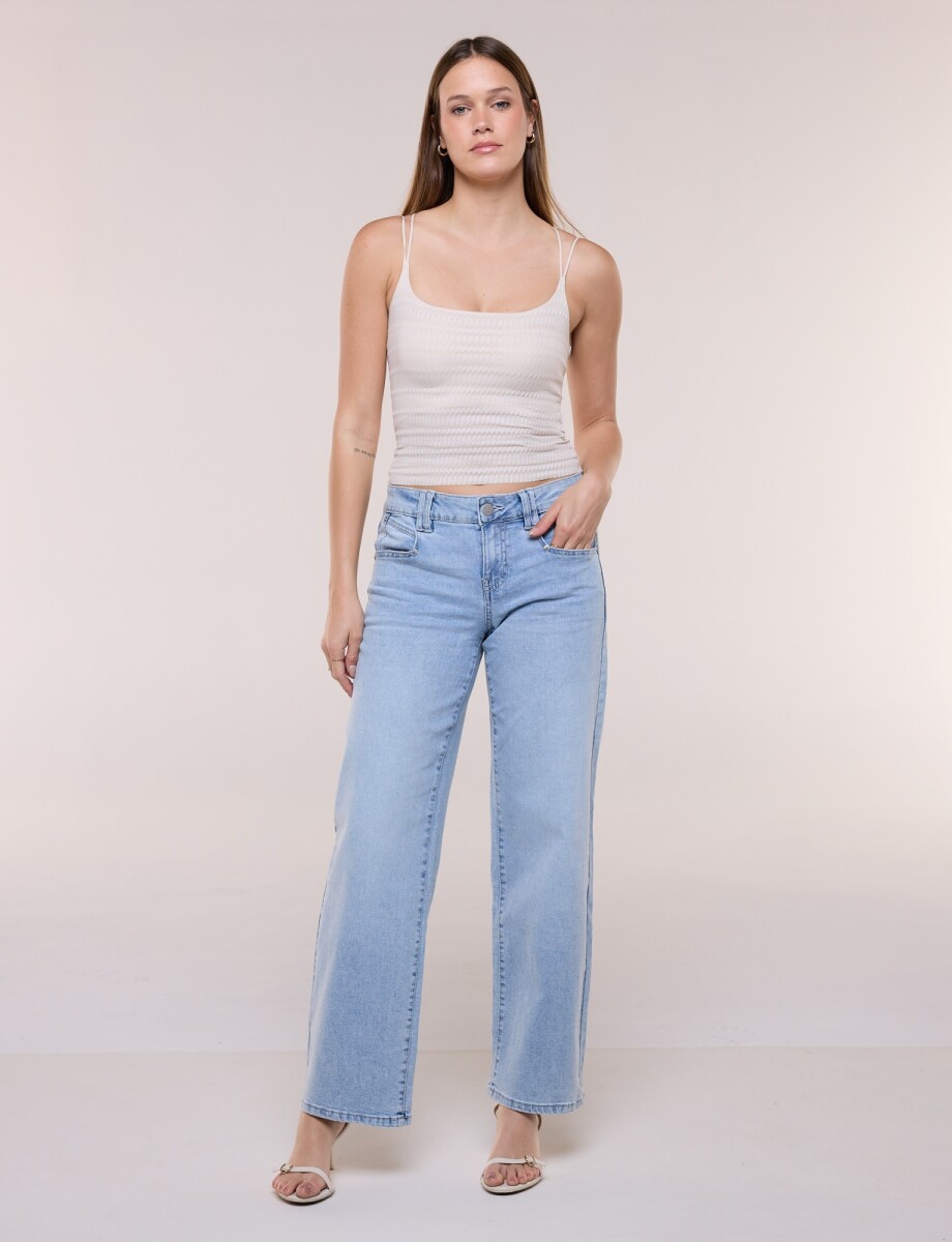 Jean Midrise Wide Leg - Jean Claro 