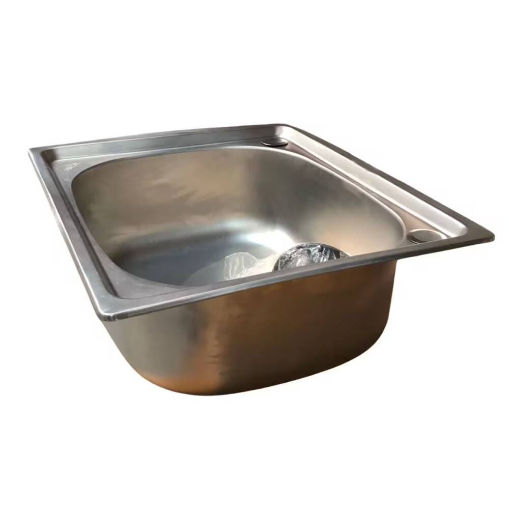 Pileta cocina simple acero inox. 45x39x17 cm Pileta Cocina Simple Acero Inox. 45x39x17 Cm