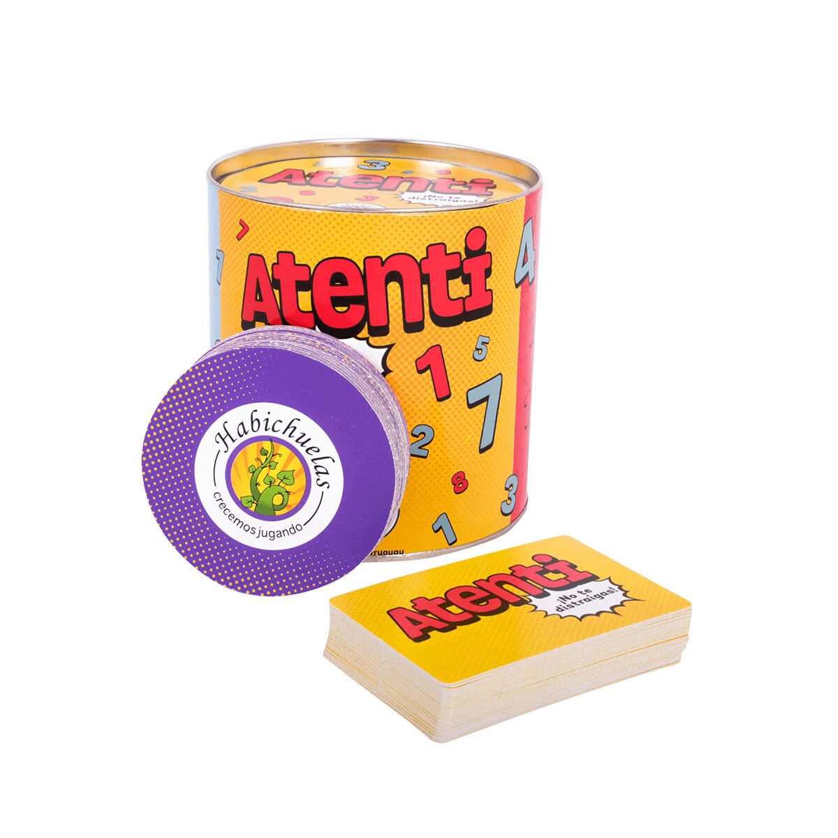 Atenti juego de cartas 