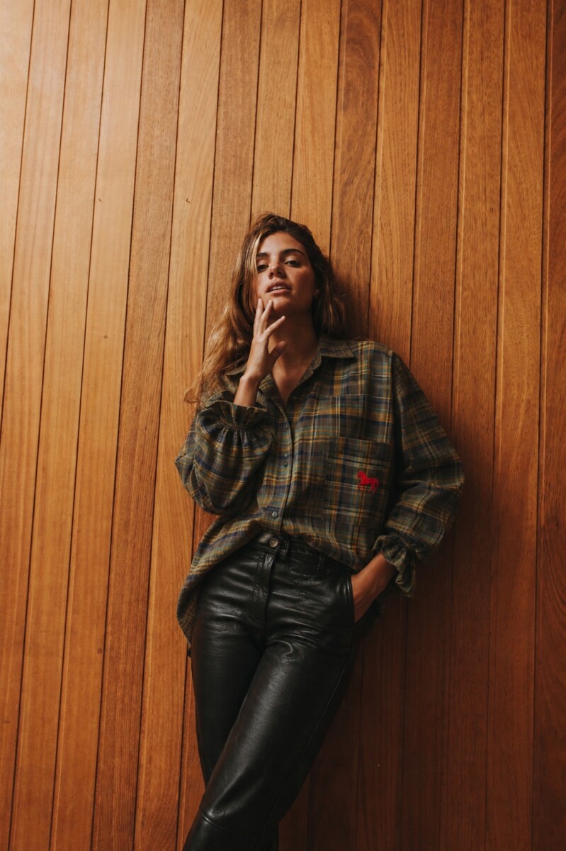The Ranch Shirt - Verde Seco / Camel 