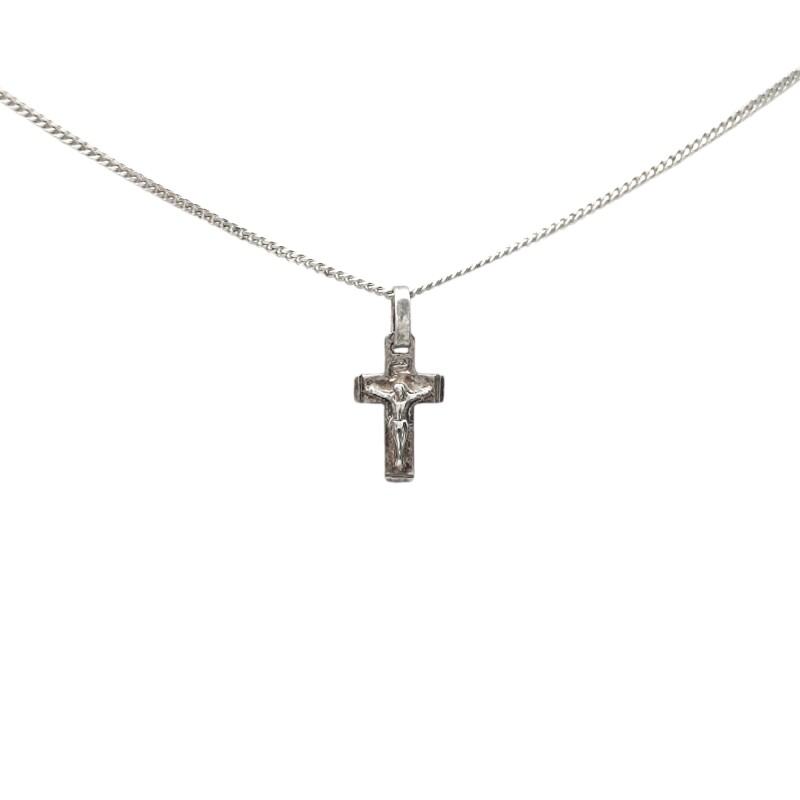 Dije Cruz Crucifijo-Plata 925-Sin Piedra-CP4336 sinpiedra