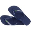 Ojotas Havaianas Brasil Logo Azul