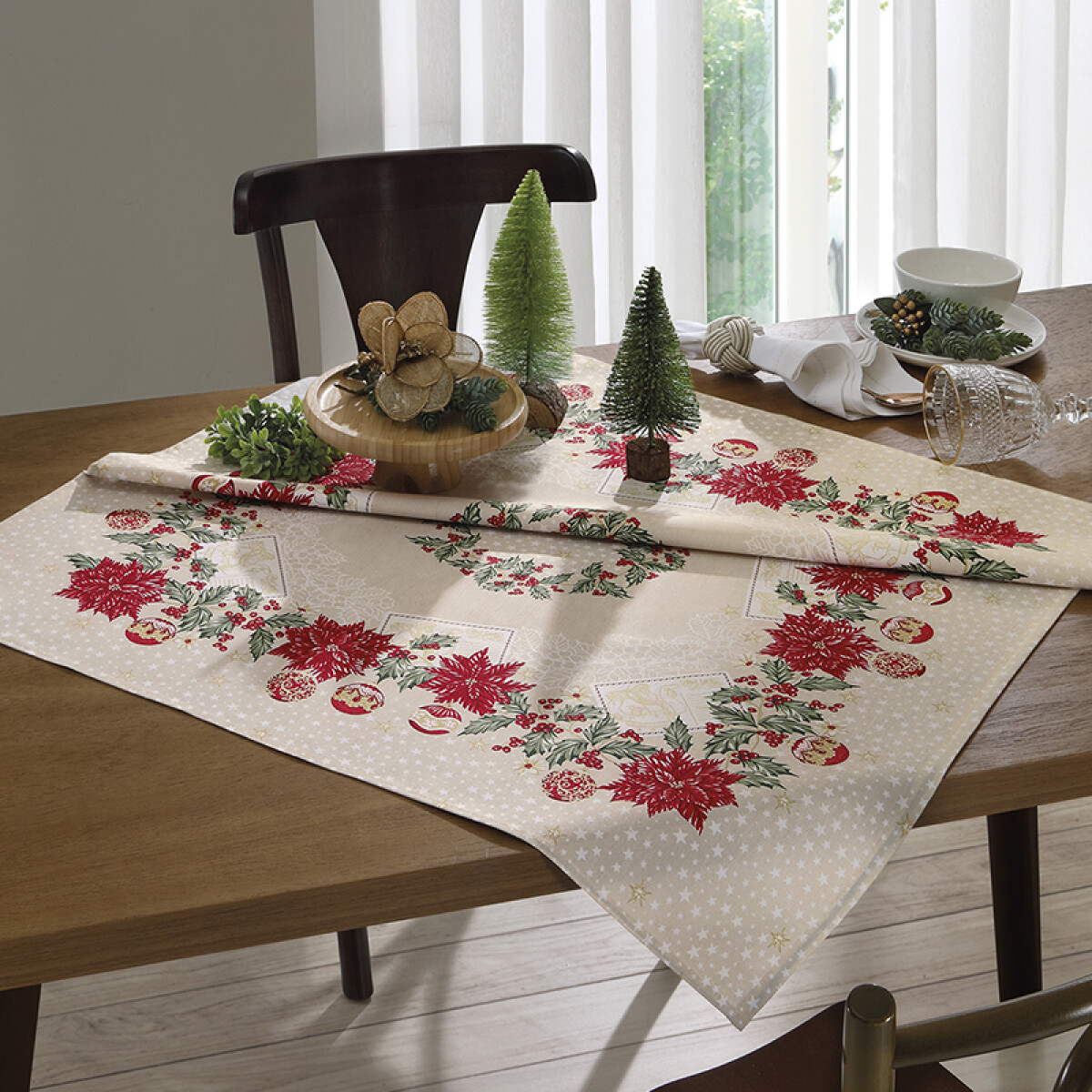 Mantel Navidad Dohler 78 x 78 cm - D108 