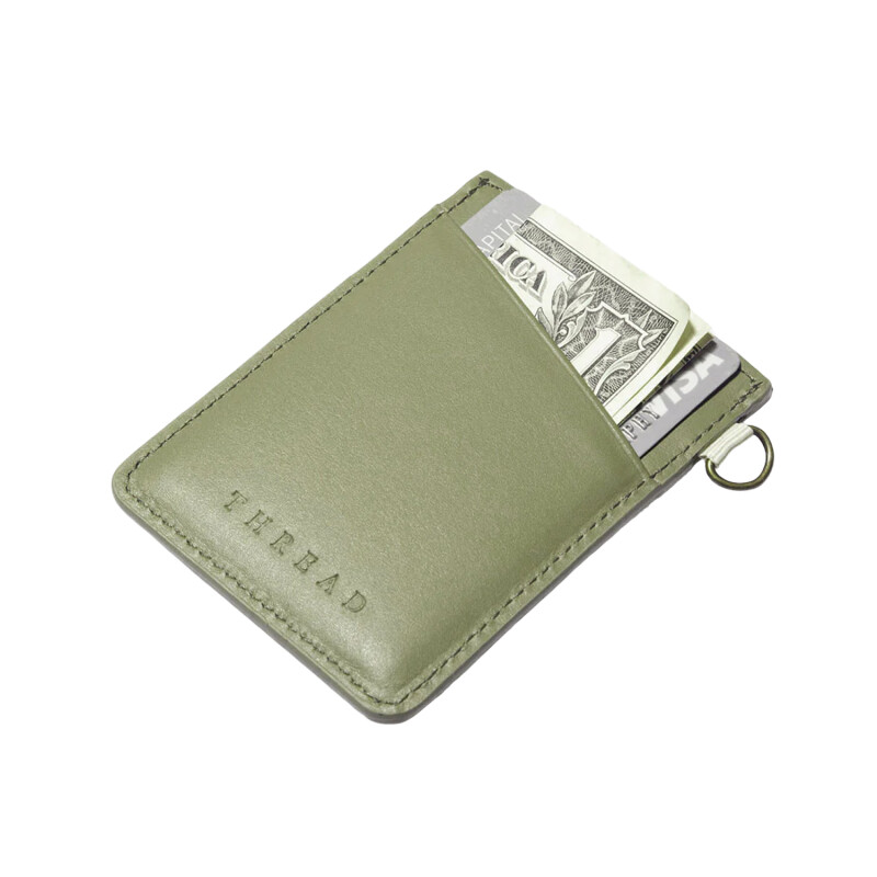Billetera Thread Vertical Wallet - Verde Billetera Thread Vertical Wallet - Verde