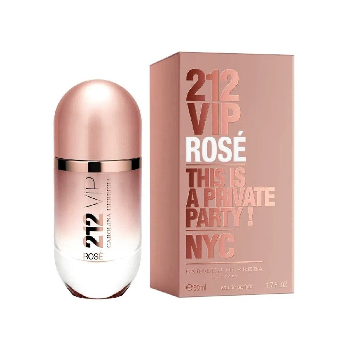 Perfume Carolina Herrera 212 Vip Rose Edp 125 Ml. 
