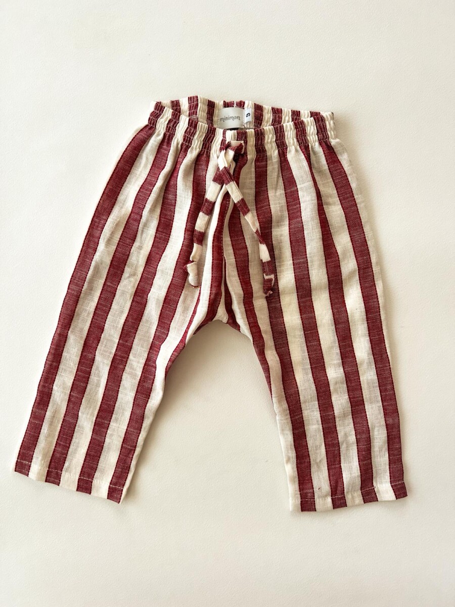 Pantalon baby carmesi 