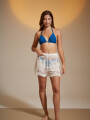 Short Delfas Blanco