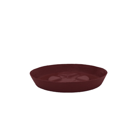 Maceta "ASTECA" Ø38 x 32cm. color vino con plato -TRAMONTINA TD0262