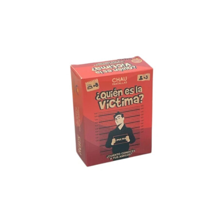 Juego Quien es la victima en caja Sc