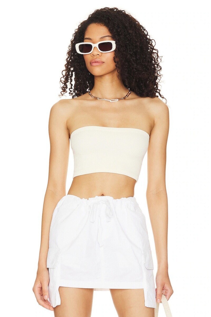 TOP BANDEAU AMELIA Marfil
