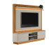 LINEA- MODULAR PARA TV GUARARAPES NATURE/OFF WHITE LINEA- MODULAR PARA TV GUARARAPES NATURE/OFF WHITE