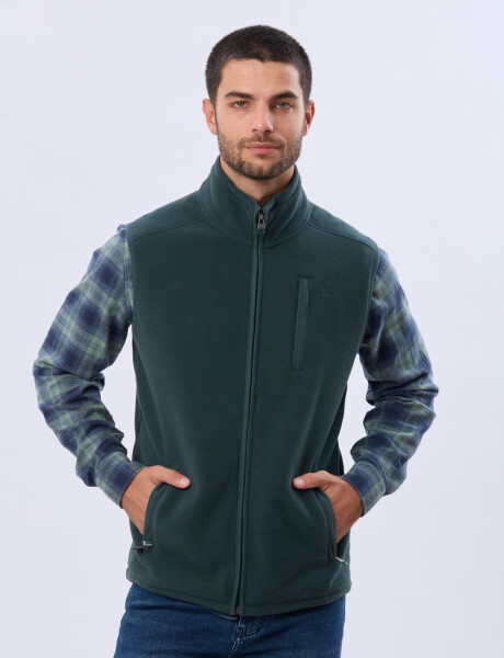 CHALECO POLAR DE ABRIGO Verde