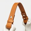 Cartera al hombro The Shopping en cuero graneado Natural