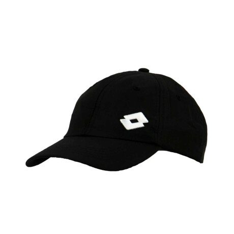 Lotto Gorro Visera Negro-Blanco