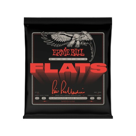 Encordado Bajo Ernie Ball Pino Palladino Smoothie Flat 043-108 Encordado Bajo Ernie Ball Pino Palladino Smoothie Flat 043-108