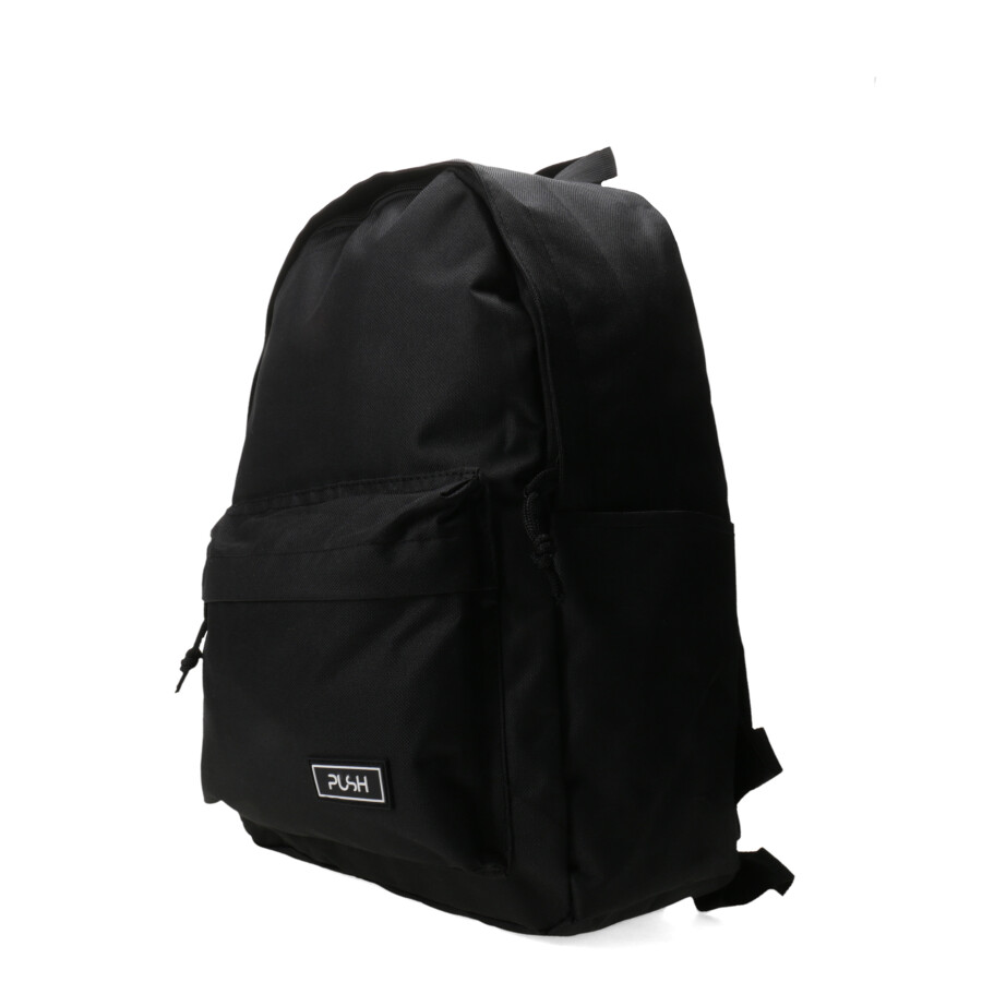 Mochila Push De Tela Negro