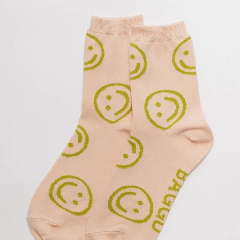 Medias para adultos con estampados Light Pink Happy