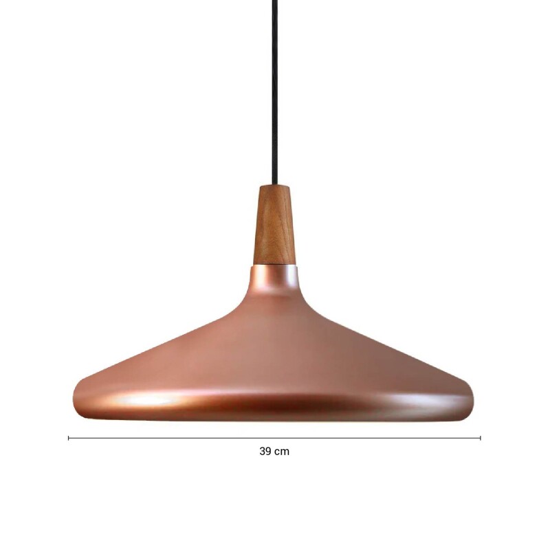 ARTEFACTO COLGANTE DECORATIVO TITAN 39CM Lámpara Colgante Titan ø 39 cm Gold