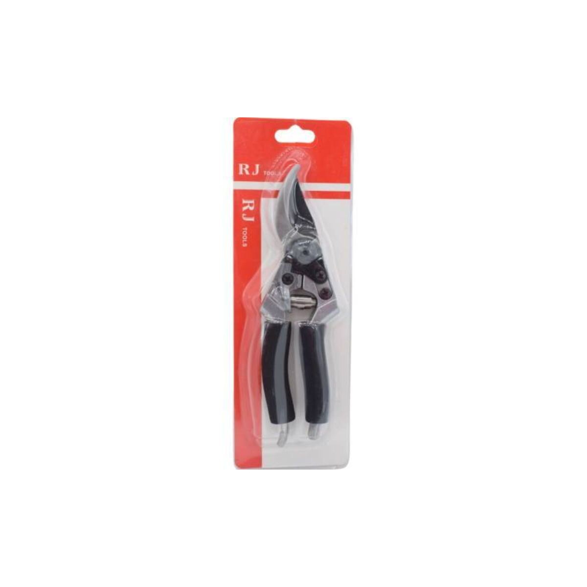 TIJERA JARDINERIA ACERO 21,5CM BLISTER ROJO Y BLANCO Tijera Jardineria Acero 21,5cm Blister Rojo Y Blanco
