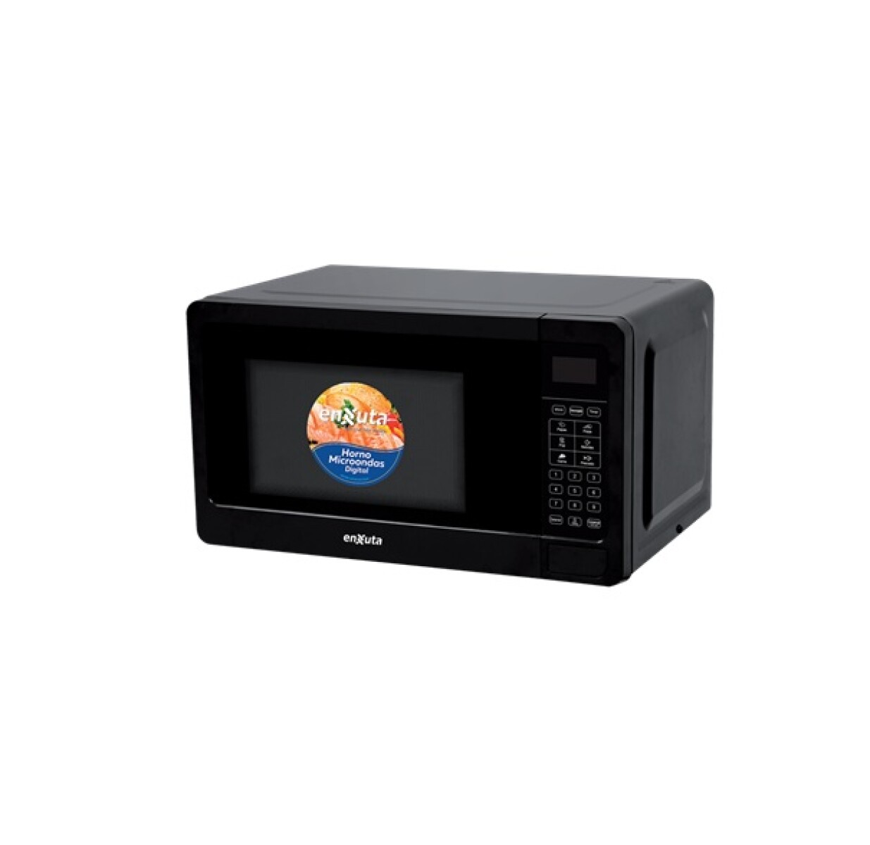 Microondas 20L Enxuta Digital Negro 