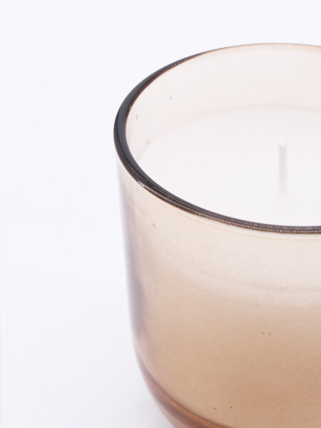 VELA EN FRASCO KRAFT BEIGE