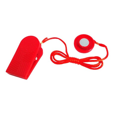 Llave Imán Seguridad Magnética Caminador Eléctrico Rojo