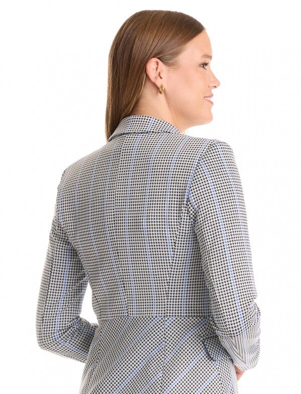 Blazer Jacquard BLANCO/MULTI