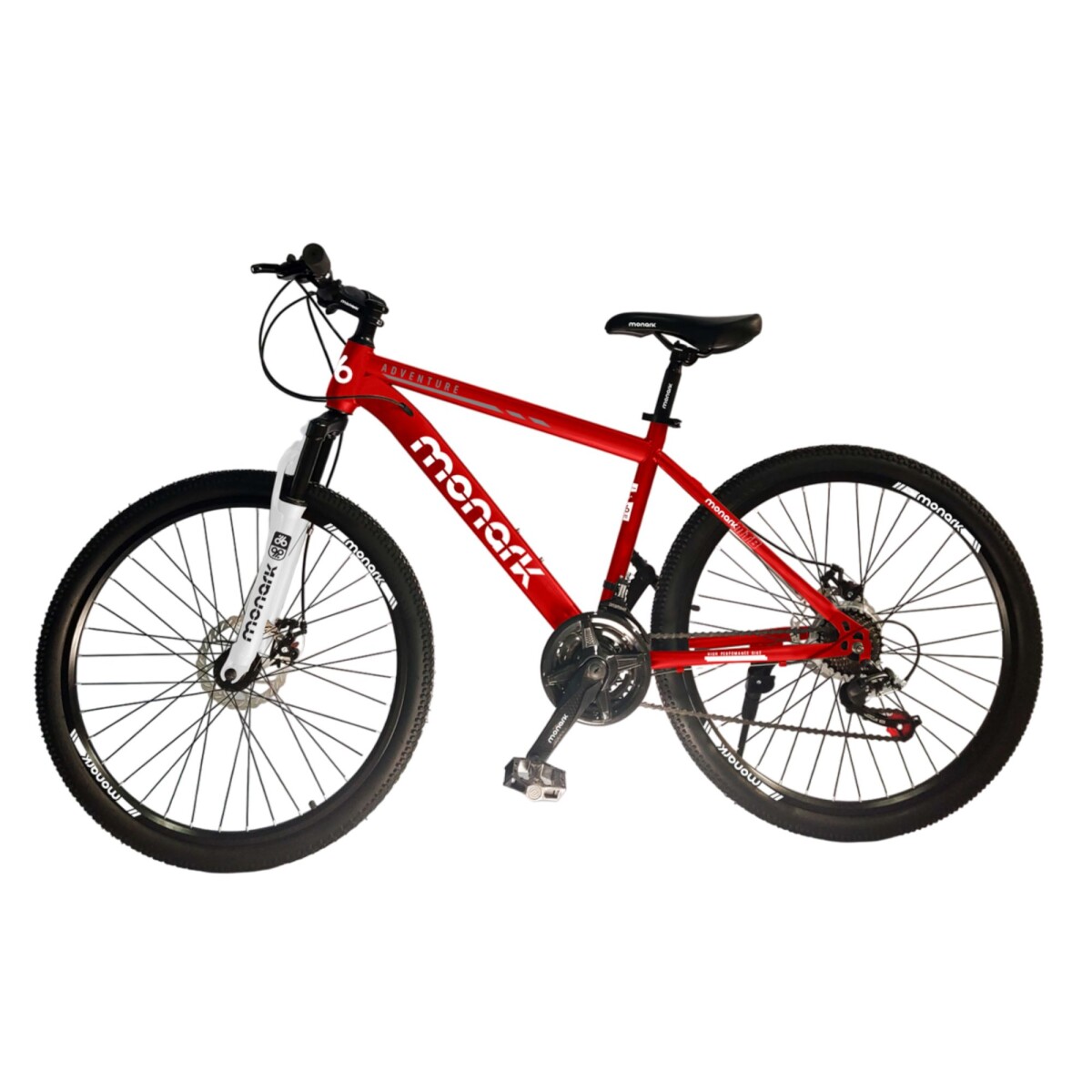 Bicicleta Monark Adventure Aro 26" - Rojo Claro 