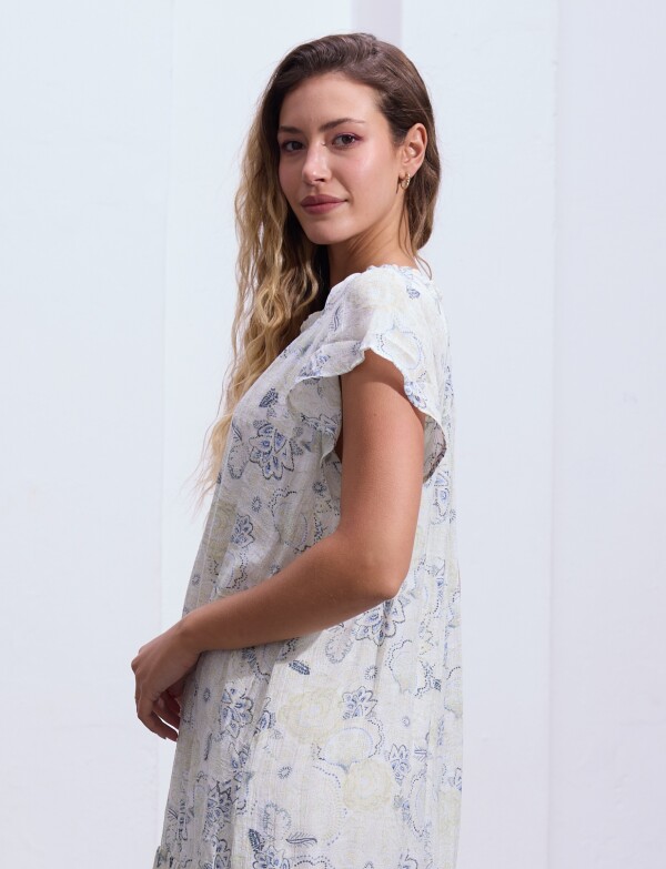 Vestido Cordel MULTI/VERDE