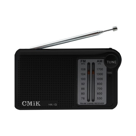 Radio Portatil Ledstar Mk-13 AM FM Negro Radio Portatil Ledstar Mk-13 AM FM Negro