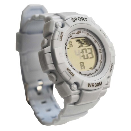 Reloj Deportivo de Pulsera Waterproof Pantalla Luz Unisex Celeste