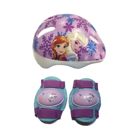 Set de Protección Infantil Casco con Protectores Frozen 001