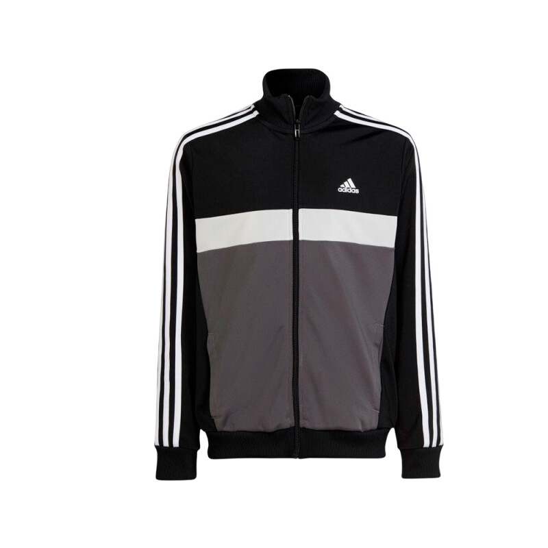 CONJUNTO adidas ESSENTIALS 3-STRIPES TIBERIO BLACK/GREY
