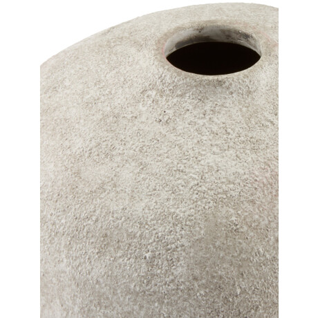 Jarron Ivar Ø17Xa21Cm Blanco/Gris