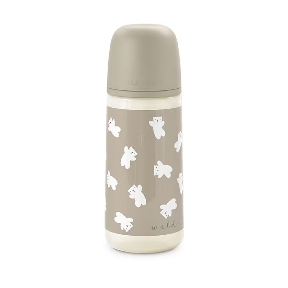 Biberón 360ml tetina fisiológica SX PRO - new prints beige bear