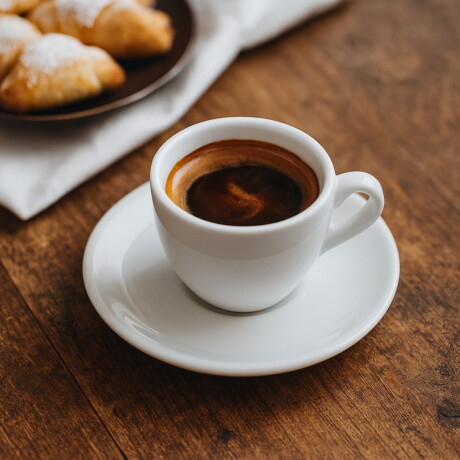 Plato para Café Actualite 12,5 cm Blanco Porcelana Plato para Café Actualite 12,5 cm Blanco Porcelana