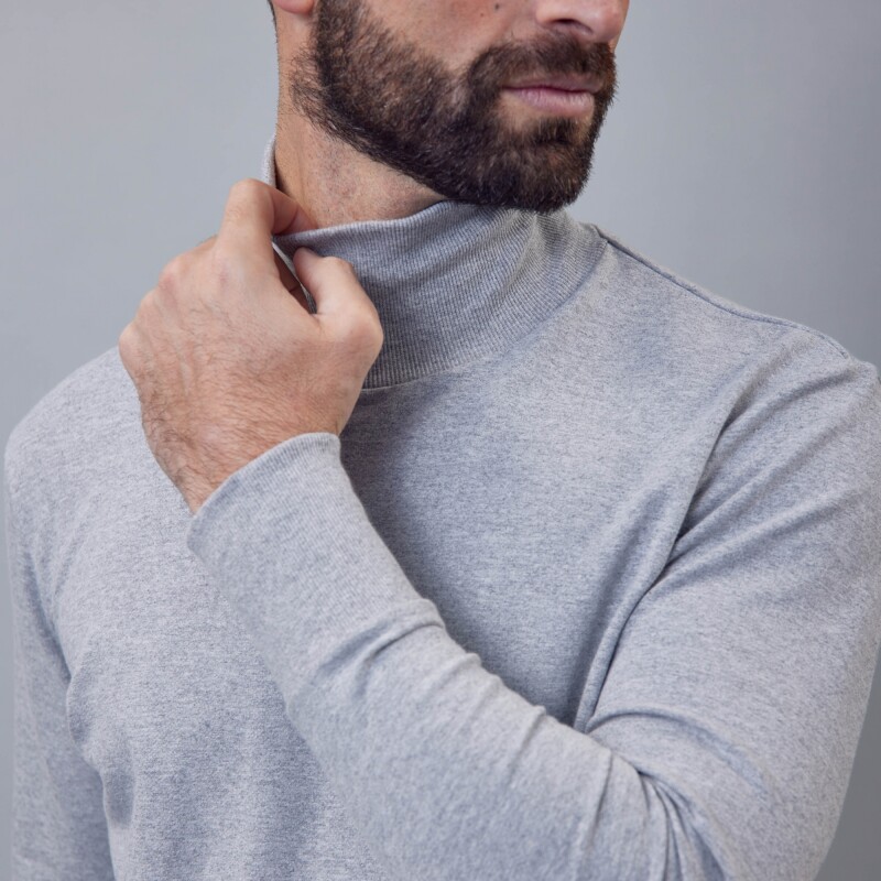 Polera Gris Melange