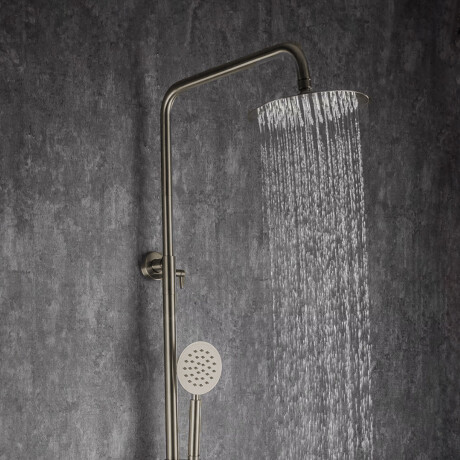 Griferia Barra De Ducha Exterior Brushed Nickel 000