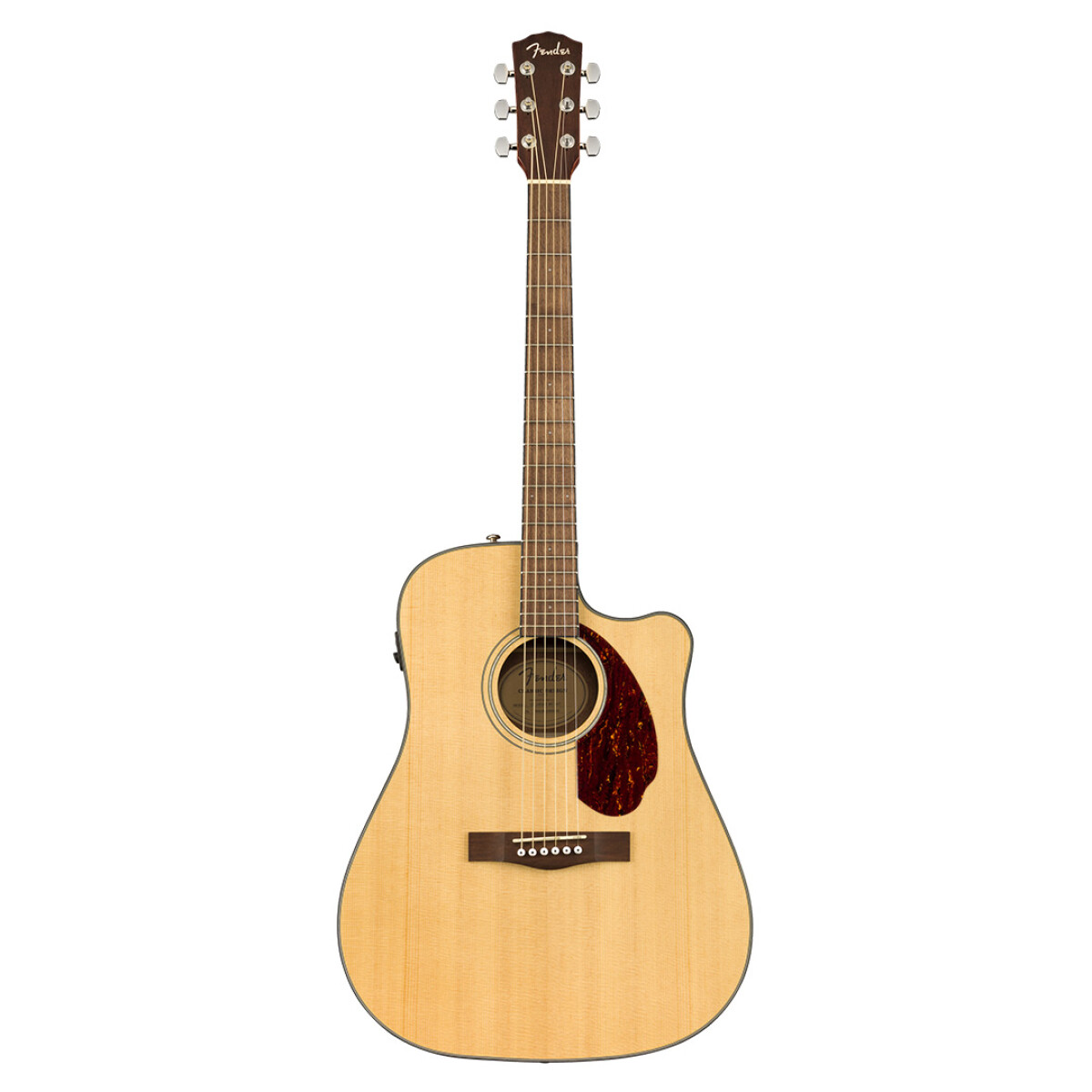 Guitarra Electro Acústica Fender Cd140sc Natural Con Estuche 