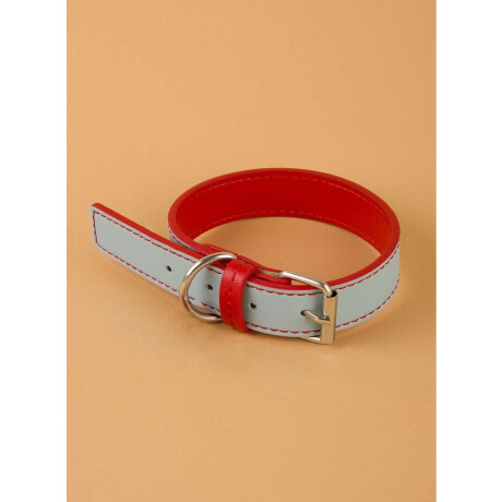 Collar perro mediano pu Celeste