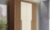 Ropero Buriti 4 Puertas - Linea Fit Marron/Arena