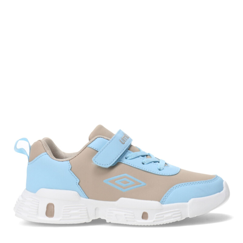 Championes Infantiles Umbro Tory Celeste - Blanco - Beige