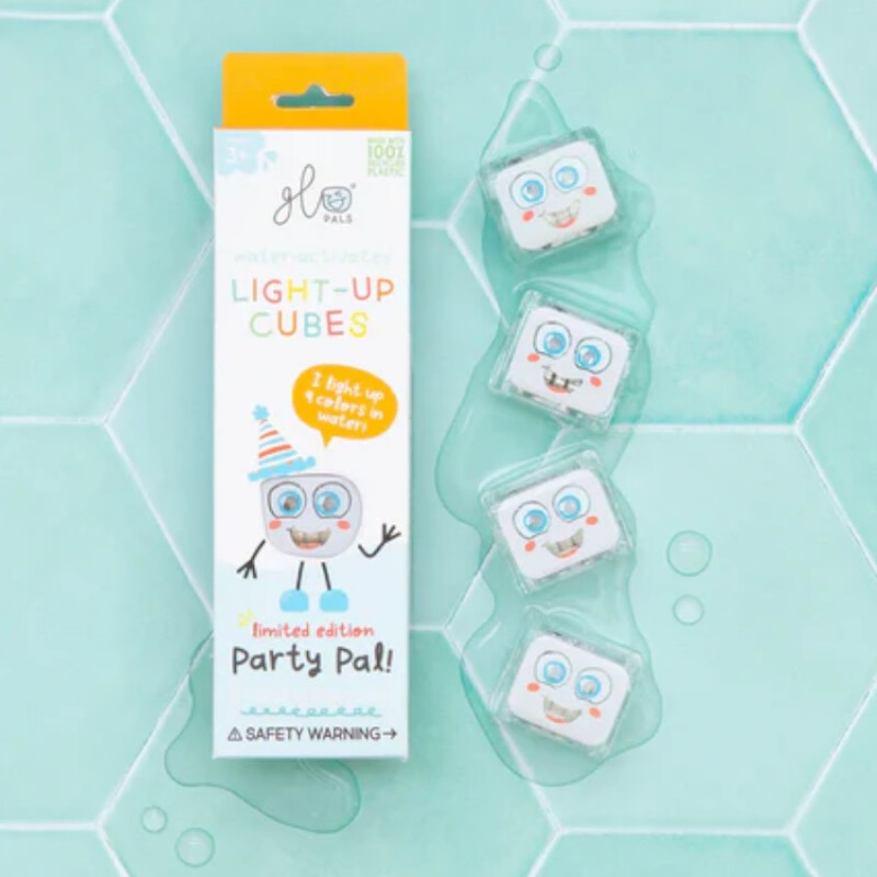 Cubos Glo Pals activados por agua x4 Ppal
