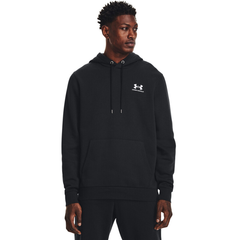 UA Icon Fleece Hoodie-BLU BLK-001