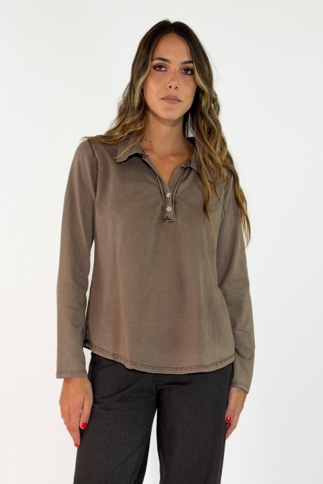 REMERA ALIRA Marron