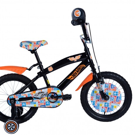 BICICLETA HOTWHEELS RODADO 16 CON RUIDO A MOTO Bicicleta Hotwheels Rodado 16 Con Ruido A Moto